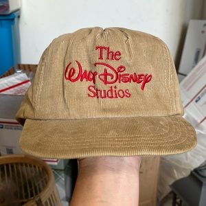 Vintage Disney Studios Corduroy Hat